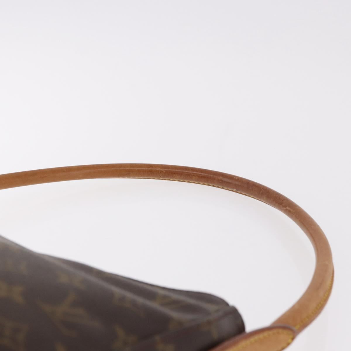 LOUIS VUITTON Monogram Looping GM Shoulder Bag M51145 LV Auth ep14818