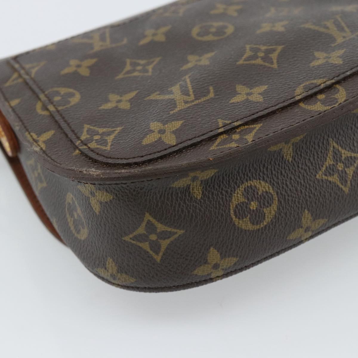 LOUIS VUITTON Monogram Saint Cloud MM Shoulder Bag M51243 LV Auth ep14822