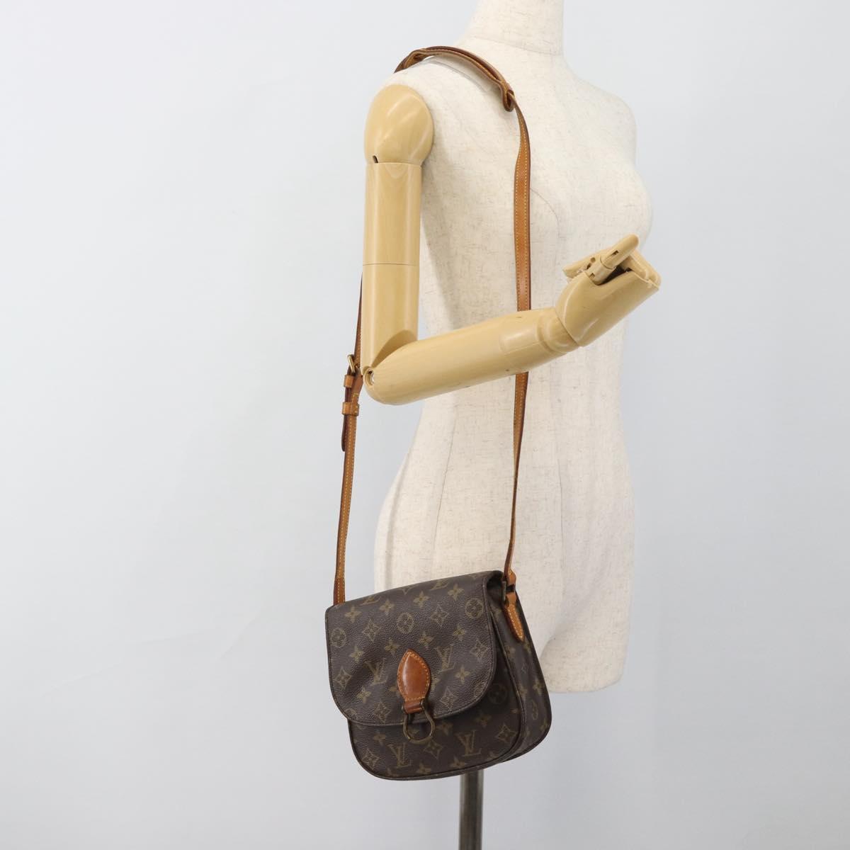 LOUIS VUITTON Monogram Saint Cloud MM Shoulder Bag M51243 LV Auth ep14822