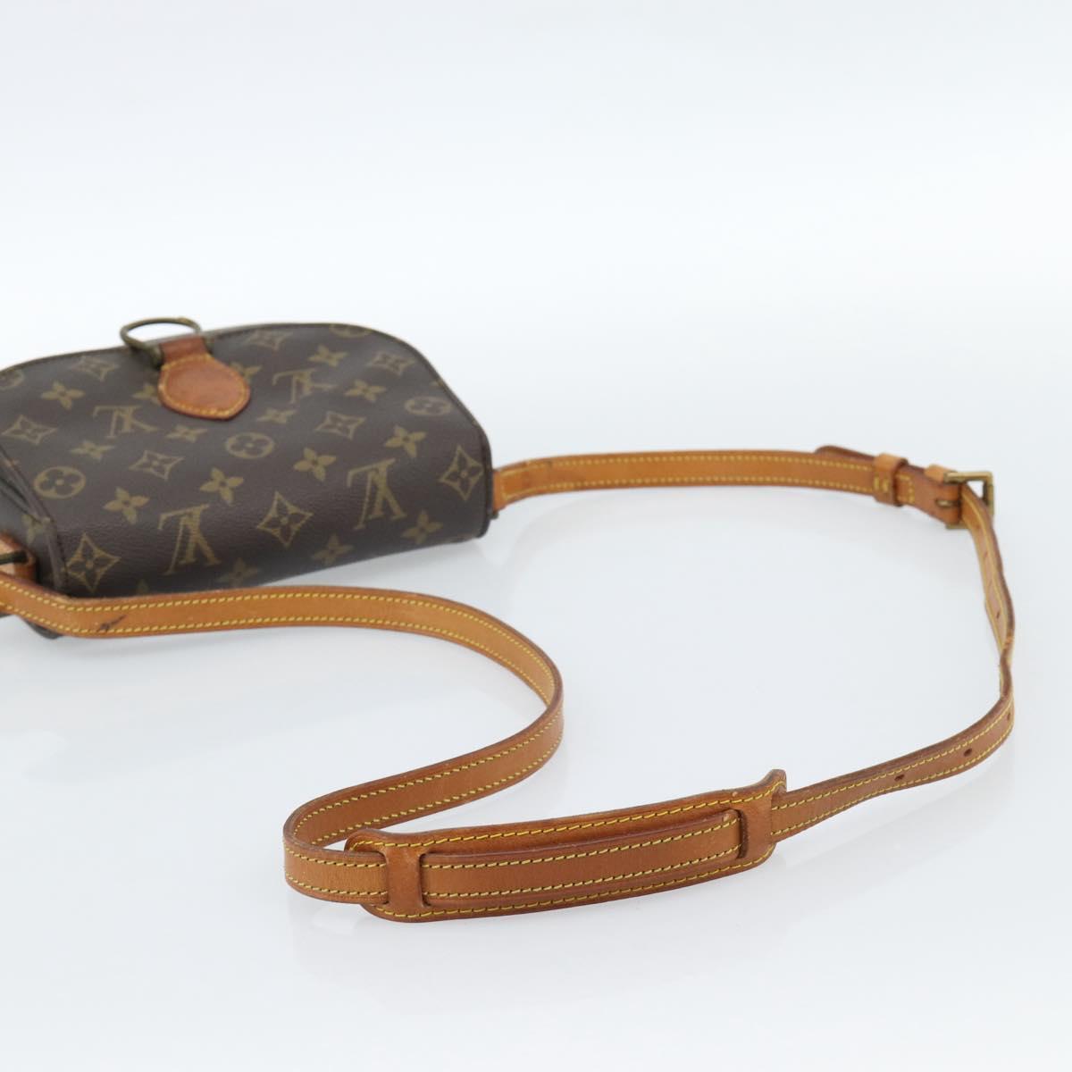 LOUIS VUITTON Monogram Saint Cloud MM Shoulder Bag M51243 LV Auth ep14822