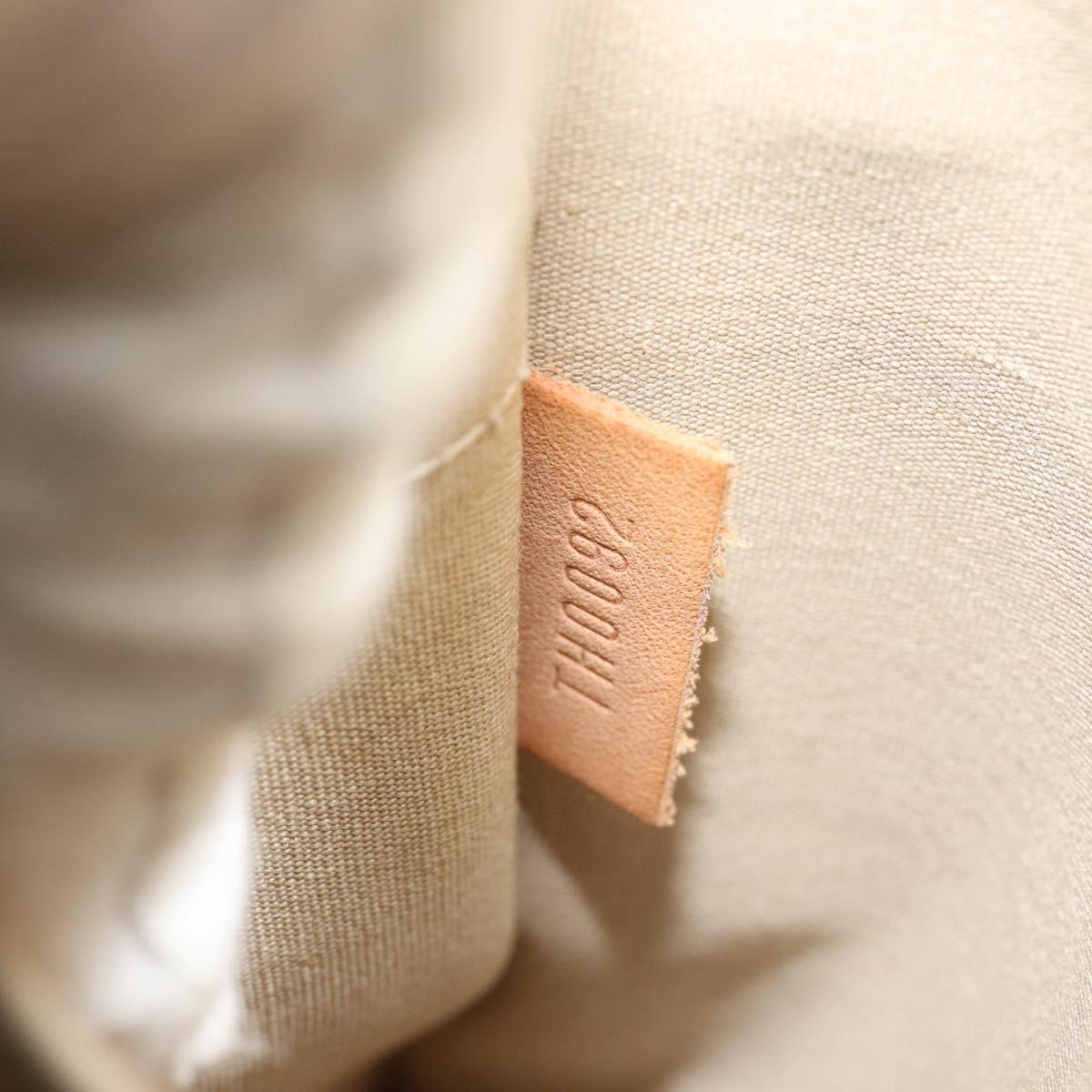 LOUIS VUITTON Monogram Vernis Reade MM Hand Bag Beige M91141 LV Auth ep14833