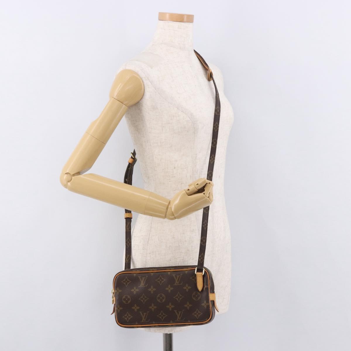 LOUIS VUITTON Monogram Marly Bandouliere Shoulder Bag M51828 LV Auth ep14844