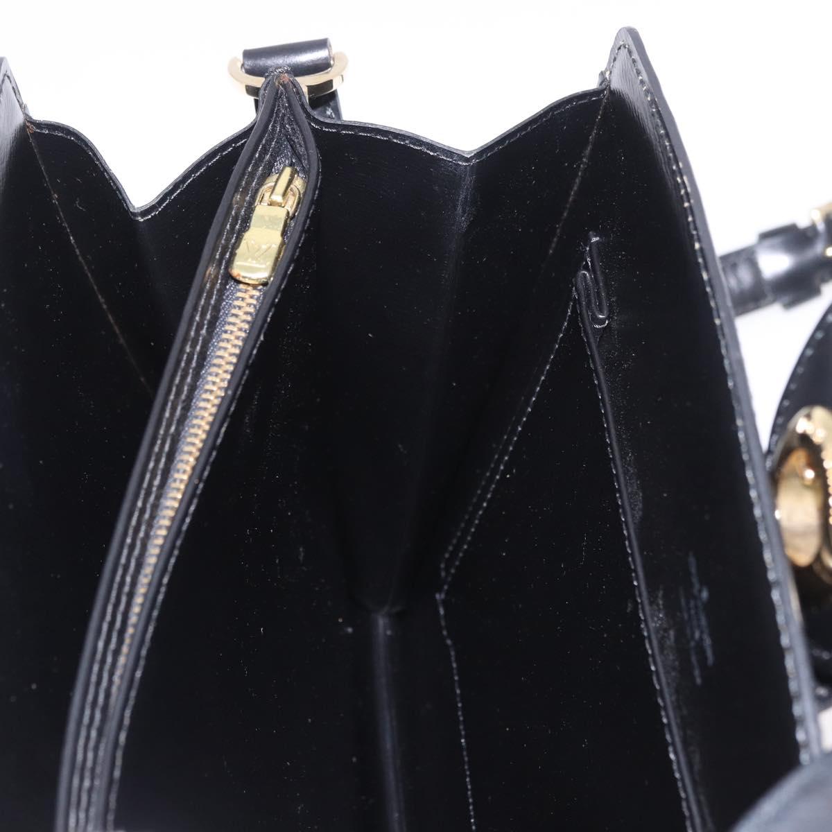 LOUIS VUITTON Epi Capuchin Shoulder Bag Black M52342 LV Auth ep14847