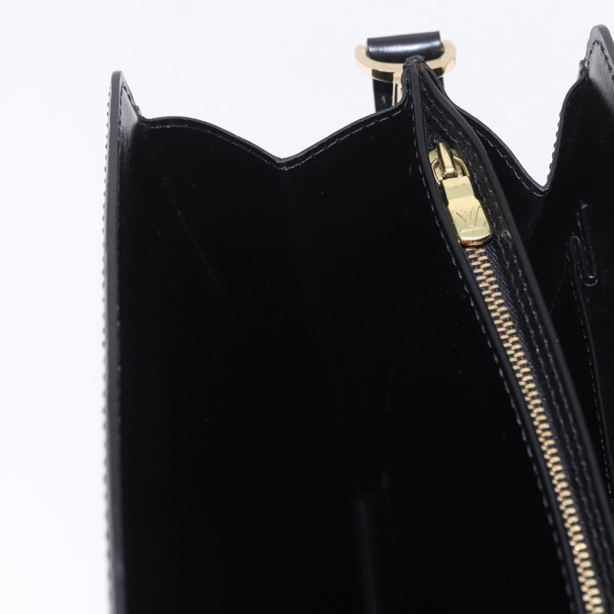 LOUIS VUITTON Epi Capuchin Shoulder Bag Black M52342 LV Auth ep14847