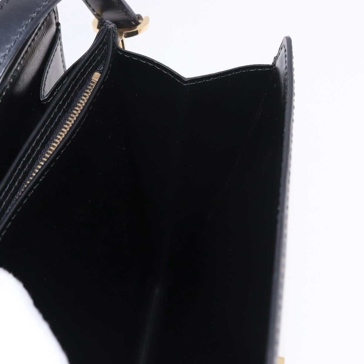 LOUIS VUITTON Epi Capuchin Shoulder Bag Black M52342 LV Auth ep14847