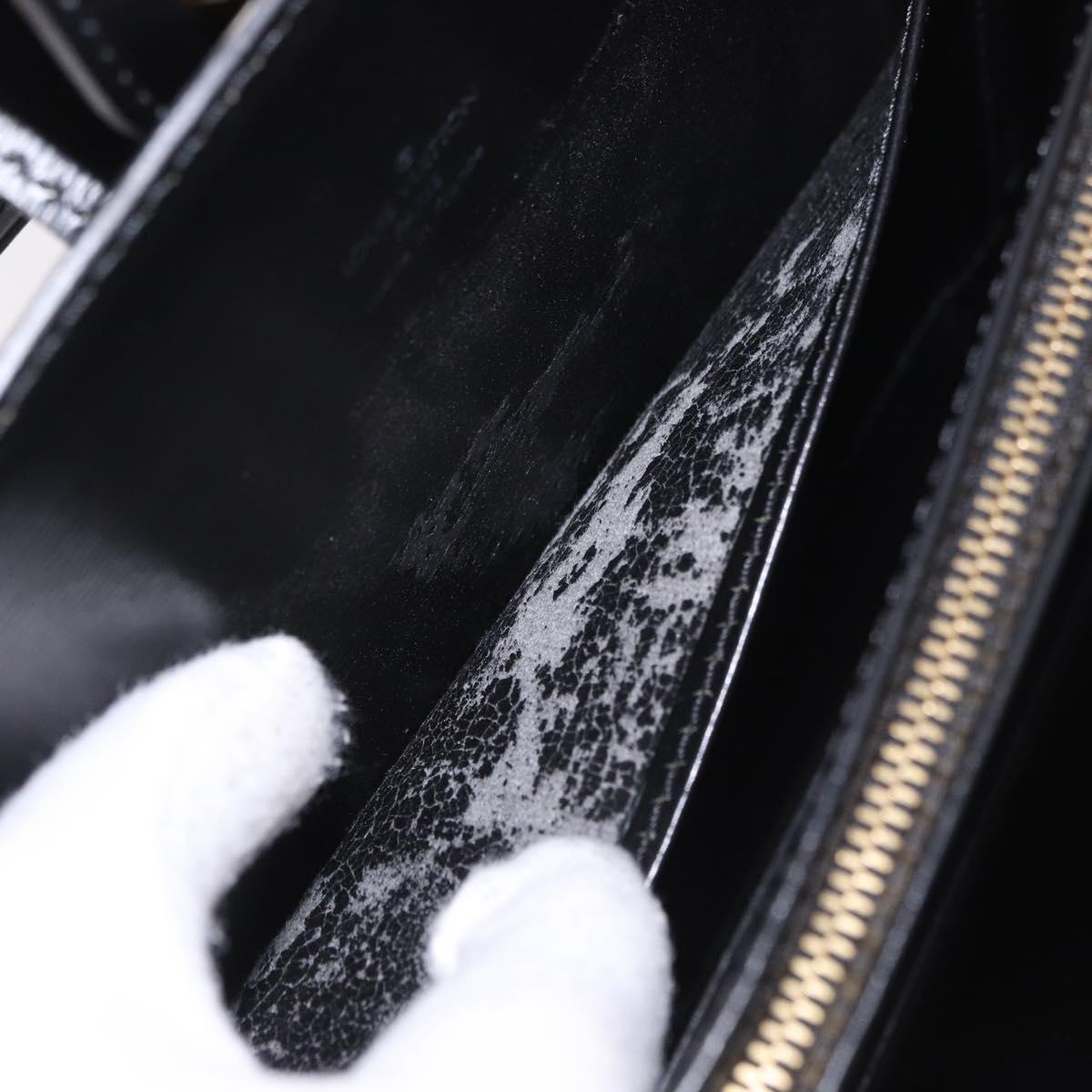 LOUIS VUITTON Epi Capuchin Shoulder Bag Black M52342 LV Auth ep14847