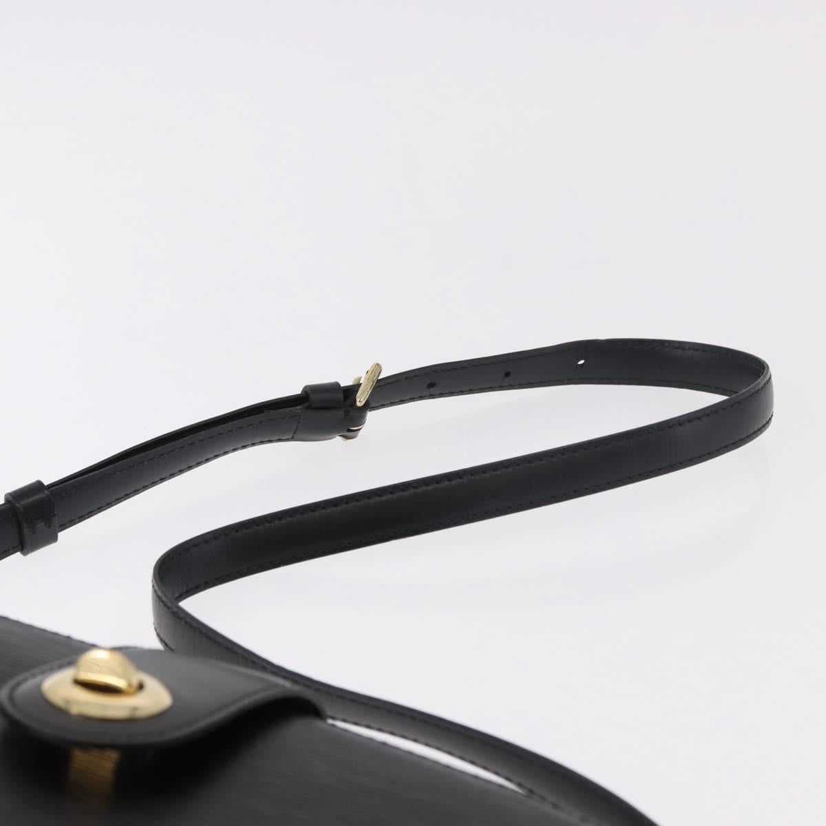 LOUIS VUITTON Epi Capuchin Shoulder Bag Black M52342 LV Auth ep14847