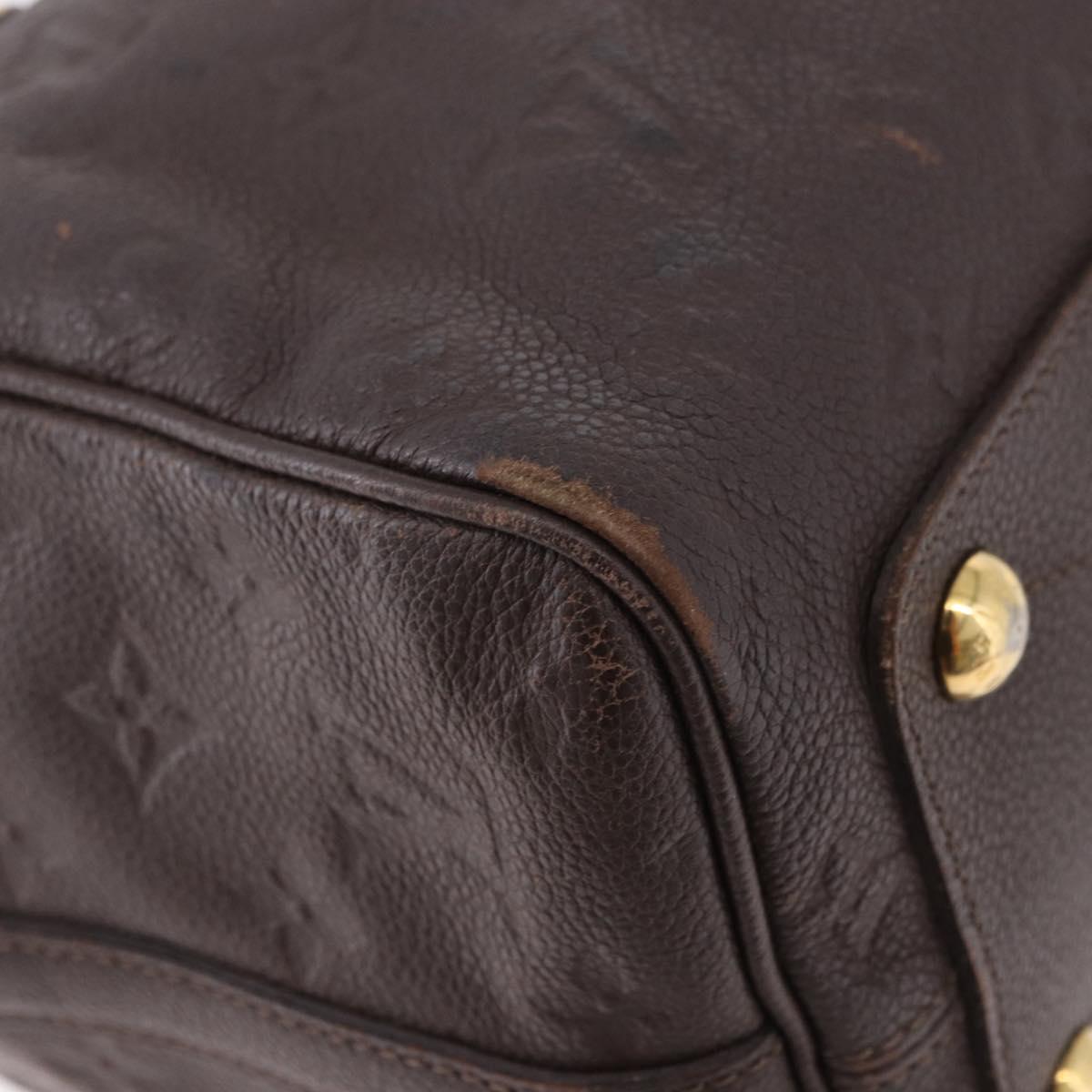 LOUIS VUITTON Empreinte Speedy Bandouliere 25 Bag 2way Tail M40761 Auth ep14854