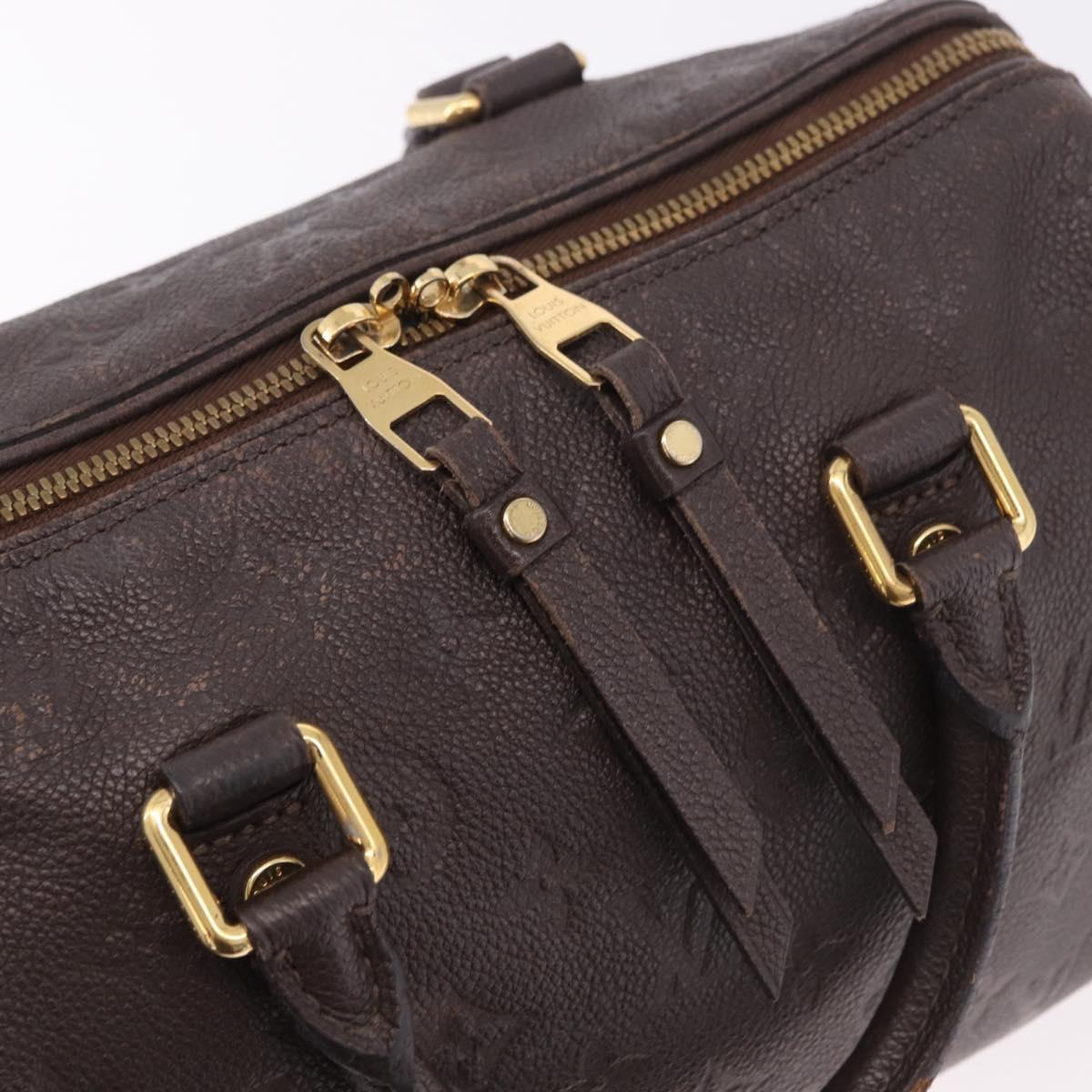 LOUIS VUITTON Empreinte Speedy Bandouliere 25 Bag 2way Tail M40761 Auth ep14854