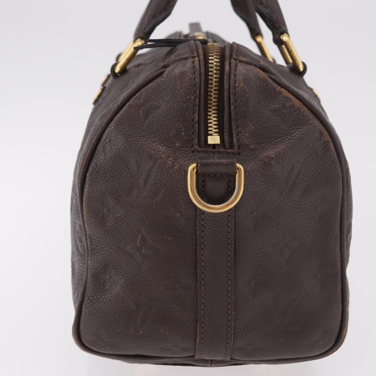 LOUIS VUITTON Empreinte Speedy Bandouliere 25 Bag 2way Tail M40761 Auth ep14854