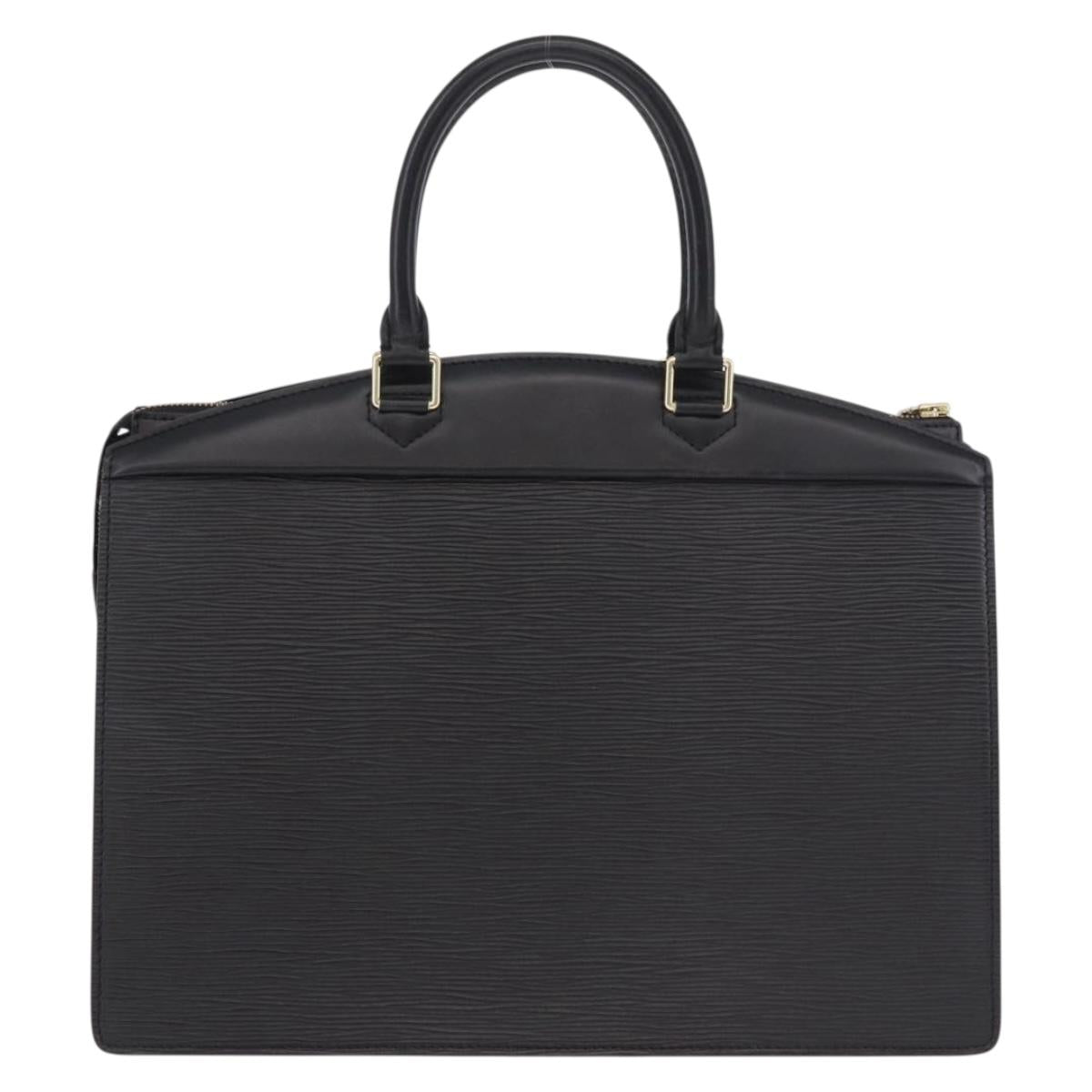 LOUIS VUITTON Epi Riviera Hand Bag Black M48182 LV Auth ep14869