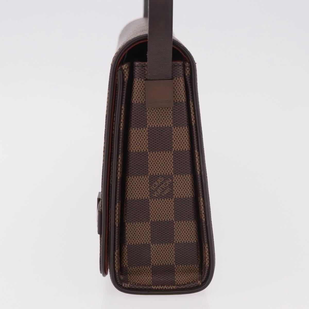 LOUIS VUITTON Damier Ebene Tribeca Ron Shoulder Bag N51160 LV Auth ep14870V