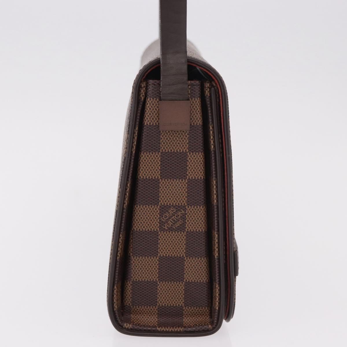 LOUIS VUITTON Damier Ebene Tribeca Ron Shoulder Bag N51160 LV Auth ep14870V