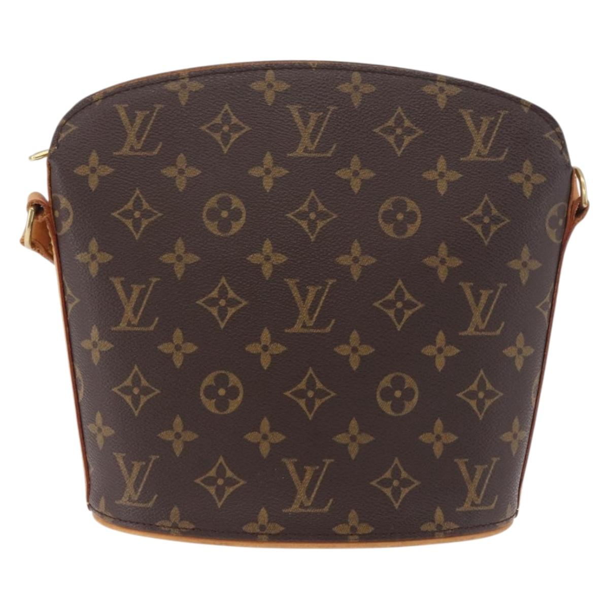 LOUIS VUITTON Monogram Drouot Shoulder Shoulder Bag M51290 LV Auth ep14873A