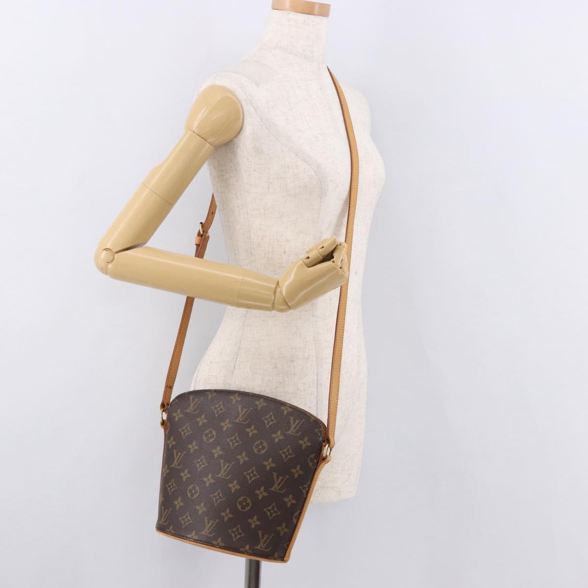 LOUIS VUITTON Monogram Drouot Shoulder Shoulder Bag M51290 LV Auth ep14873A