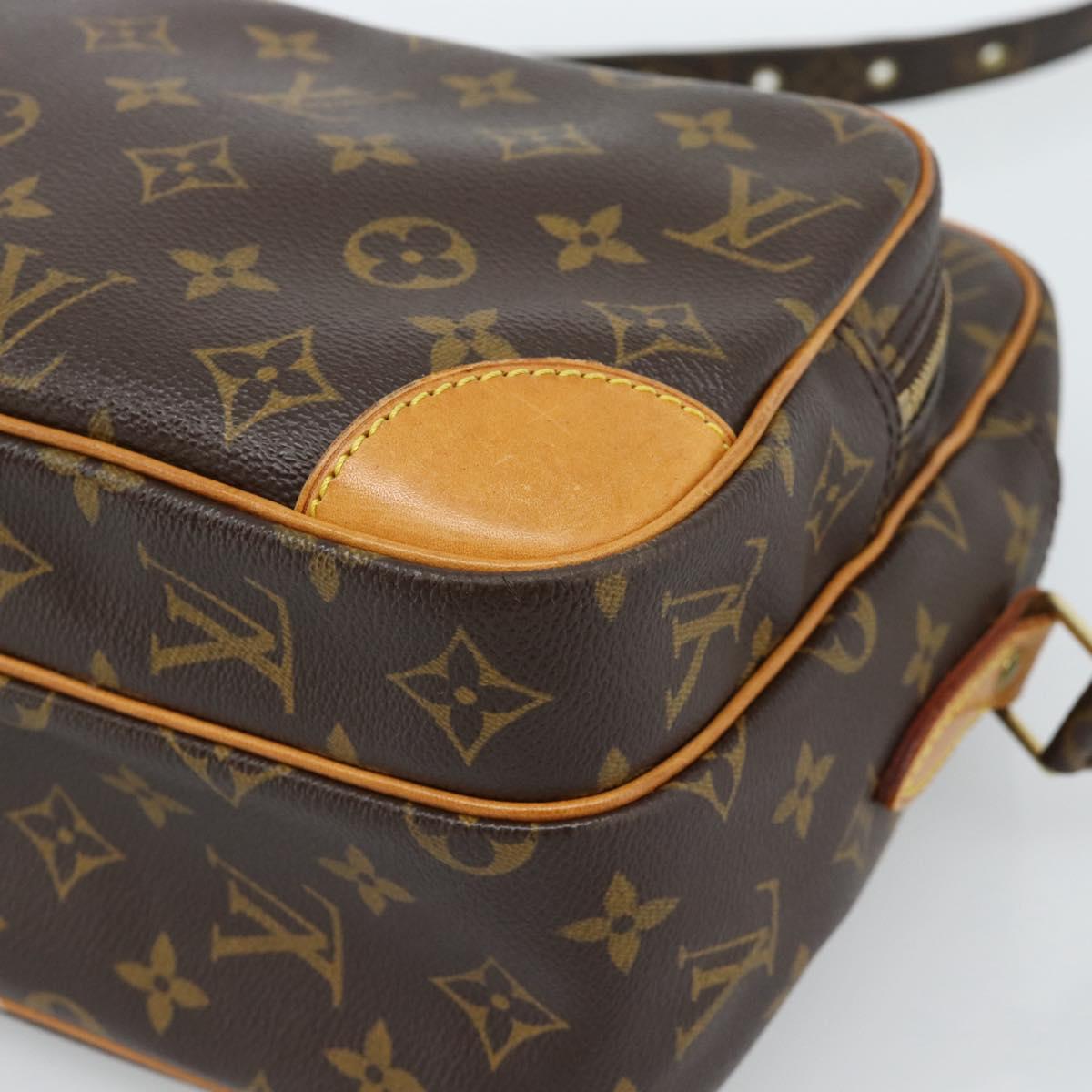 LOUIS VUITTON Monogram Nile Shoulder Bag M45244 LV Auth ep14881V
