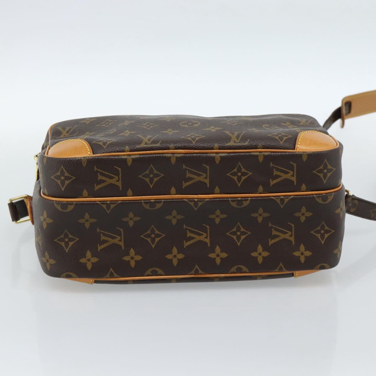 LOUIS VUITTON Monogram Nile Shoulder Bag M45244 LV Auth ep14881V
