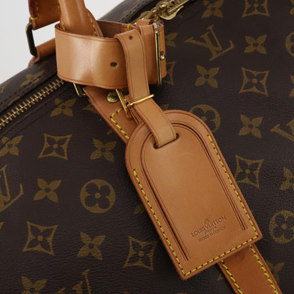 LOUIS VUITTON Monogram Keepall 60 Boston Bag M41422 LV Auth ep14883V