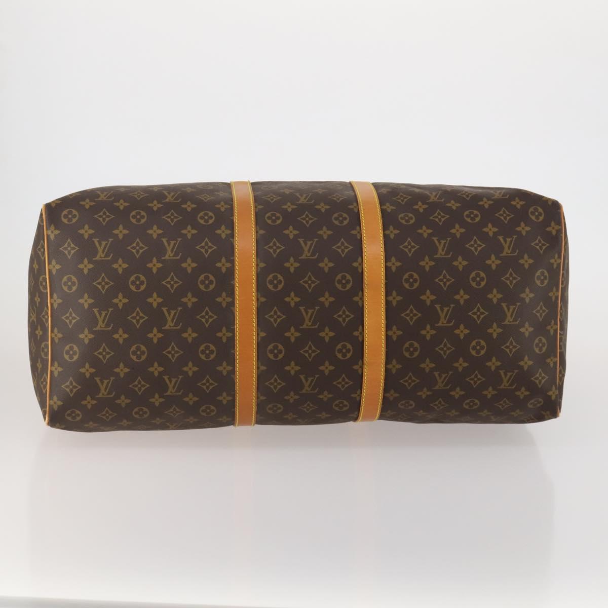 LOUIS VUITTON Monogram Keepall 60 Boston Bag M41422 LV Auth ep14883V