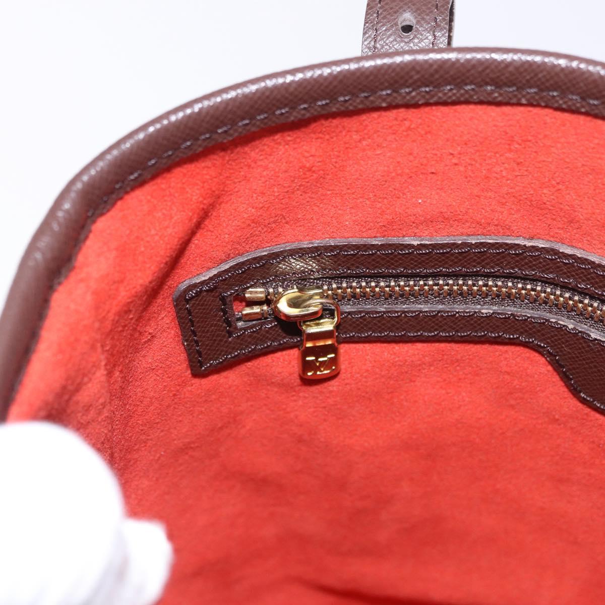 LOUIS VUITTON Damier Ebene Marais Shoulder Bag N42240 LV Auth ep14884V