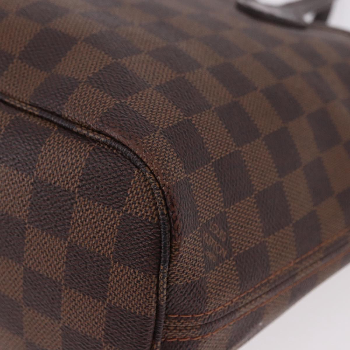 LOUIS VUITTON Damier Ebene Neverfull PM Tote Bag N51109 LV Auth ep14892A