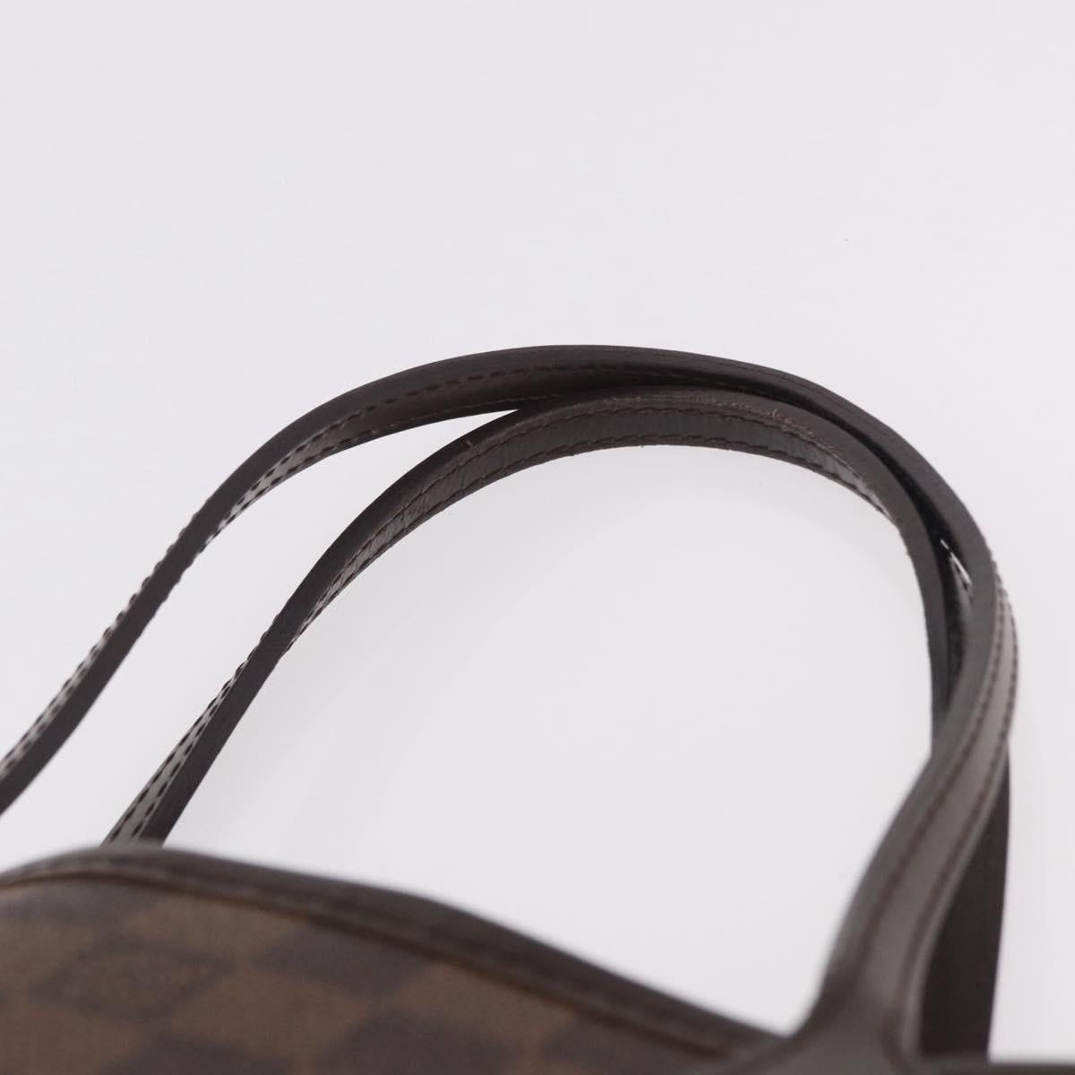 LOUIS VUITTON Damier Ebene Neverfull PM Tote Bag N51109 LV Auth ep14892A
