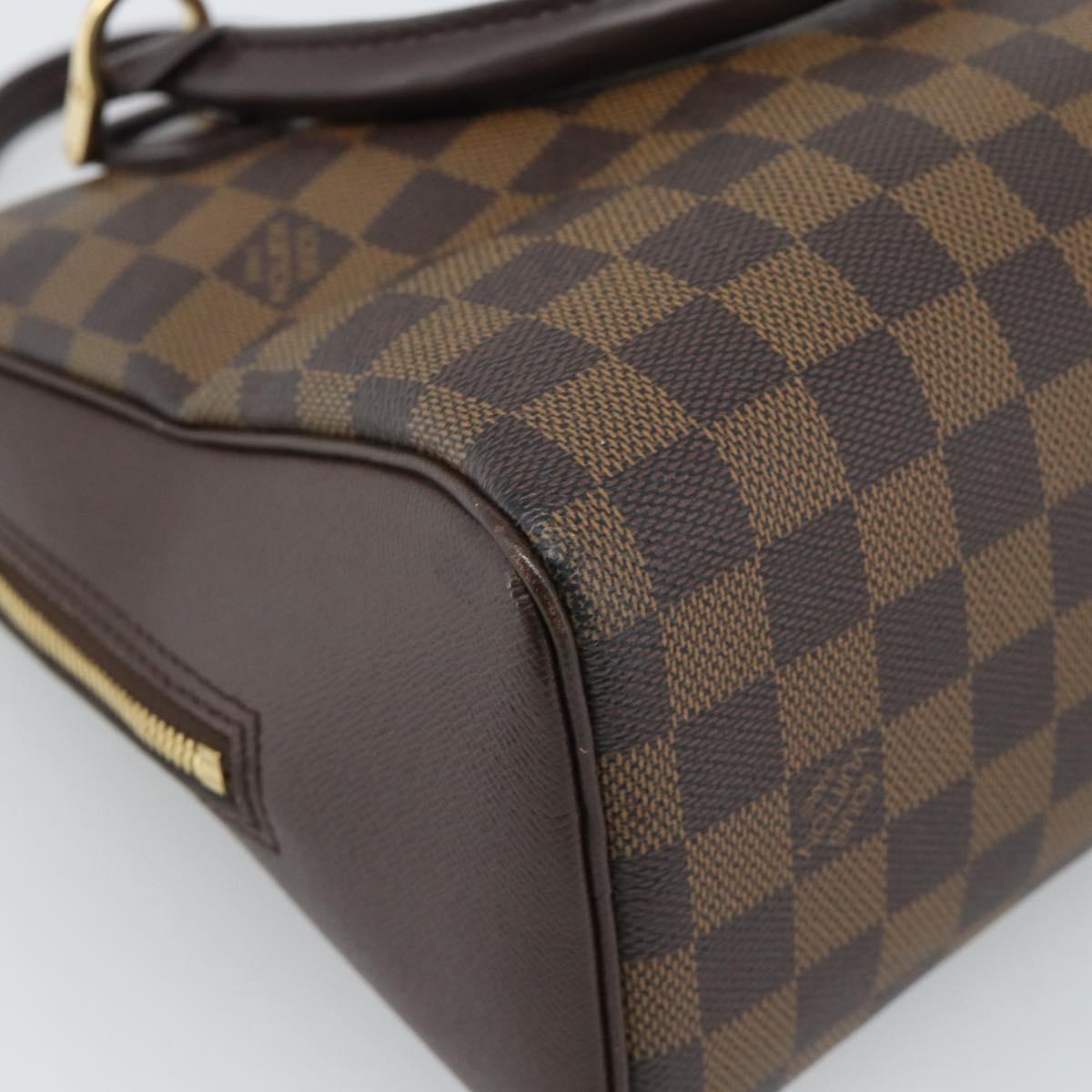 LOUIS VUITTON Damier Ebene Brera Hand Bag N51150 LV Auth ep14893A