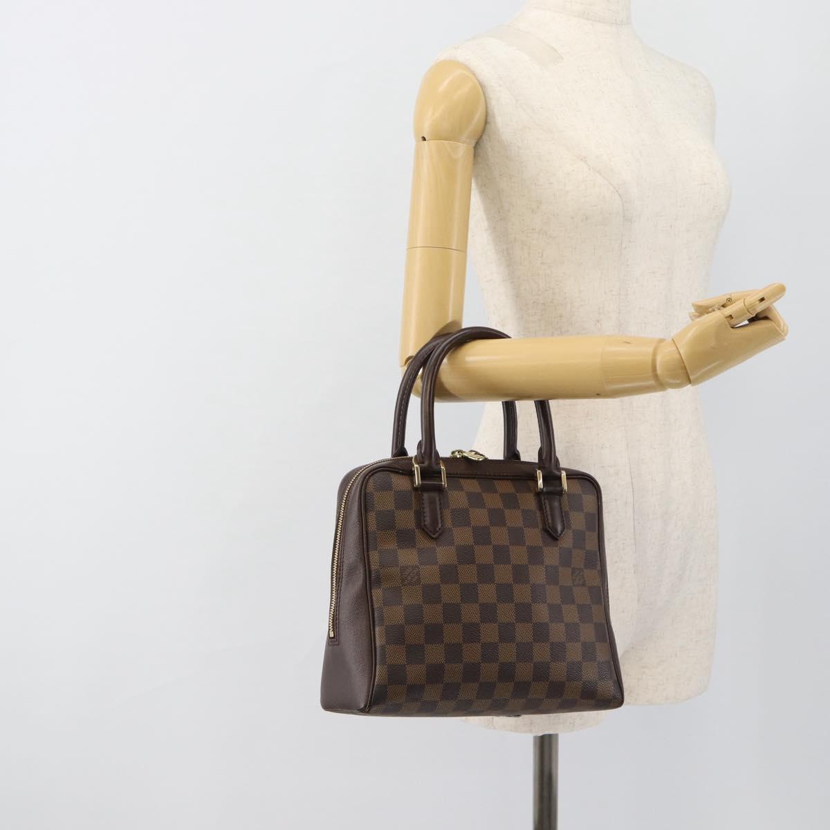 LOUIS VUITTON Damier Ebene Brera Hand Bag N51150 LV Auth ep14893A