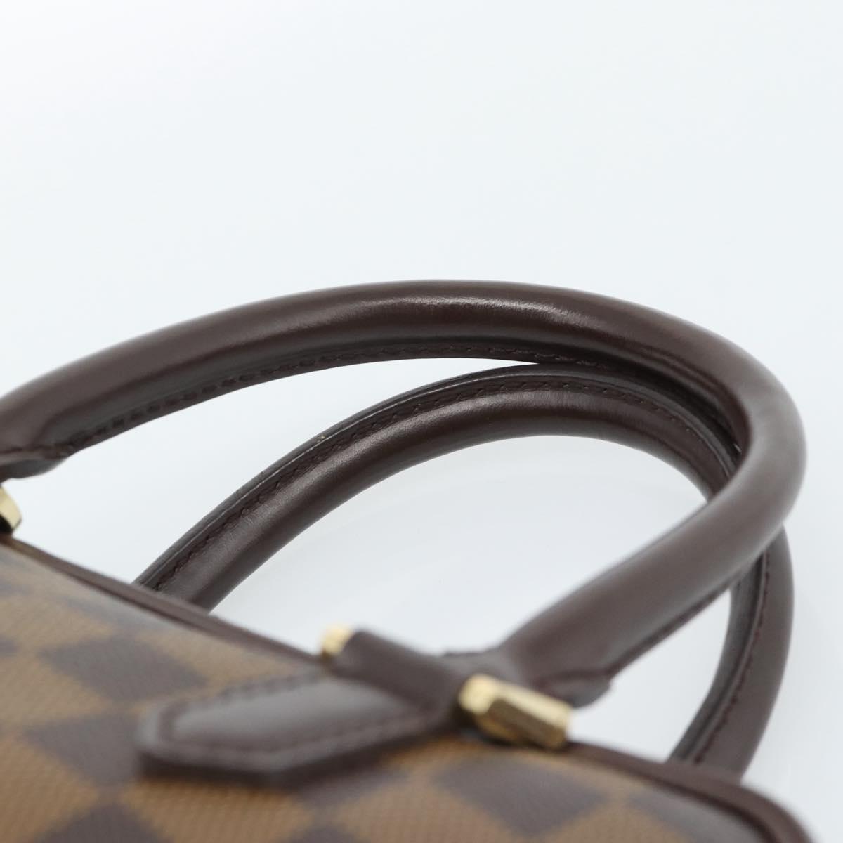 LOUIS VUITTON Damier Ebene Brera Hand Bag N51150 LV Auth ep14893A