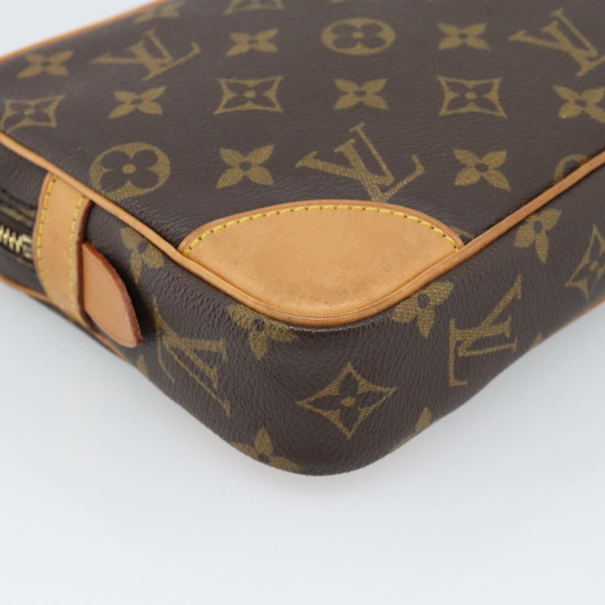 LOUIS VUITTON Monogram Marly Dragonne GM Clutch Bag M51825 LV Auth ep14895