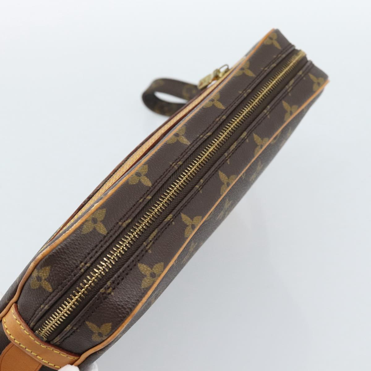 LOUIS VUITTON Monogram Marly Dragonne GM Clutch Bag M51825 LV Auth ep14895