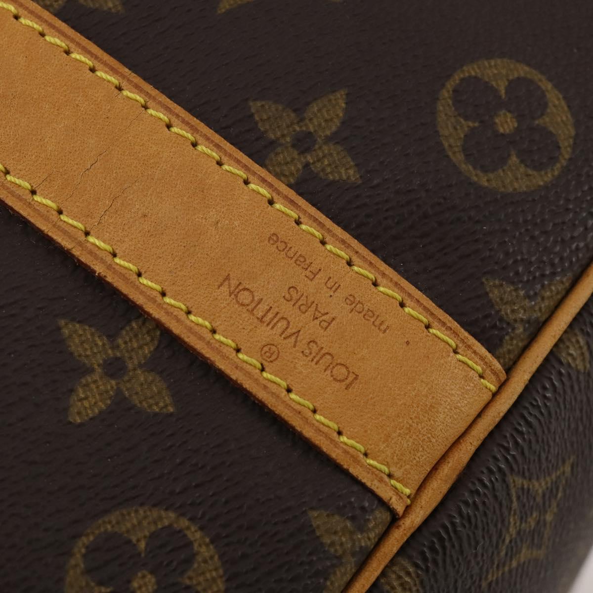 LOUIS VUITTON Monogram Keepall Bandouliere 50 Boston Bag M41416 LV Auth ep14896A