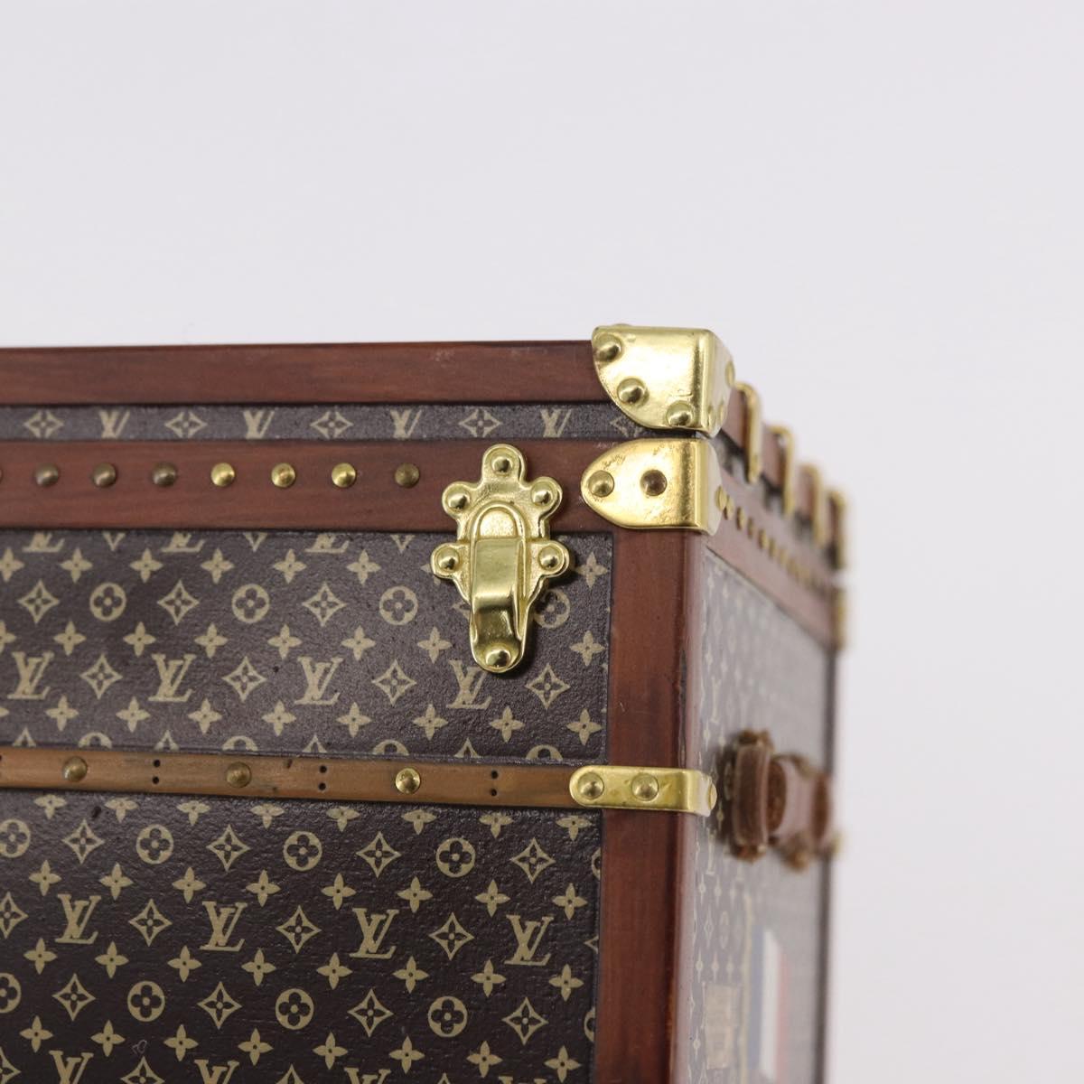 LOUIS VUITTON Miss France Paper Weight Brown M99408 LV Auth ep14897A