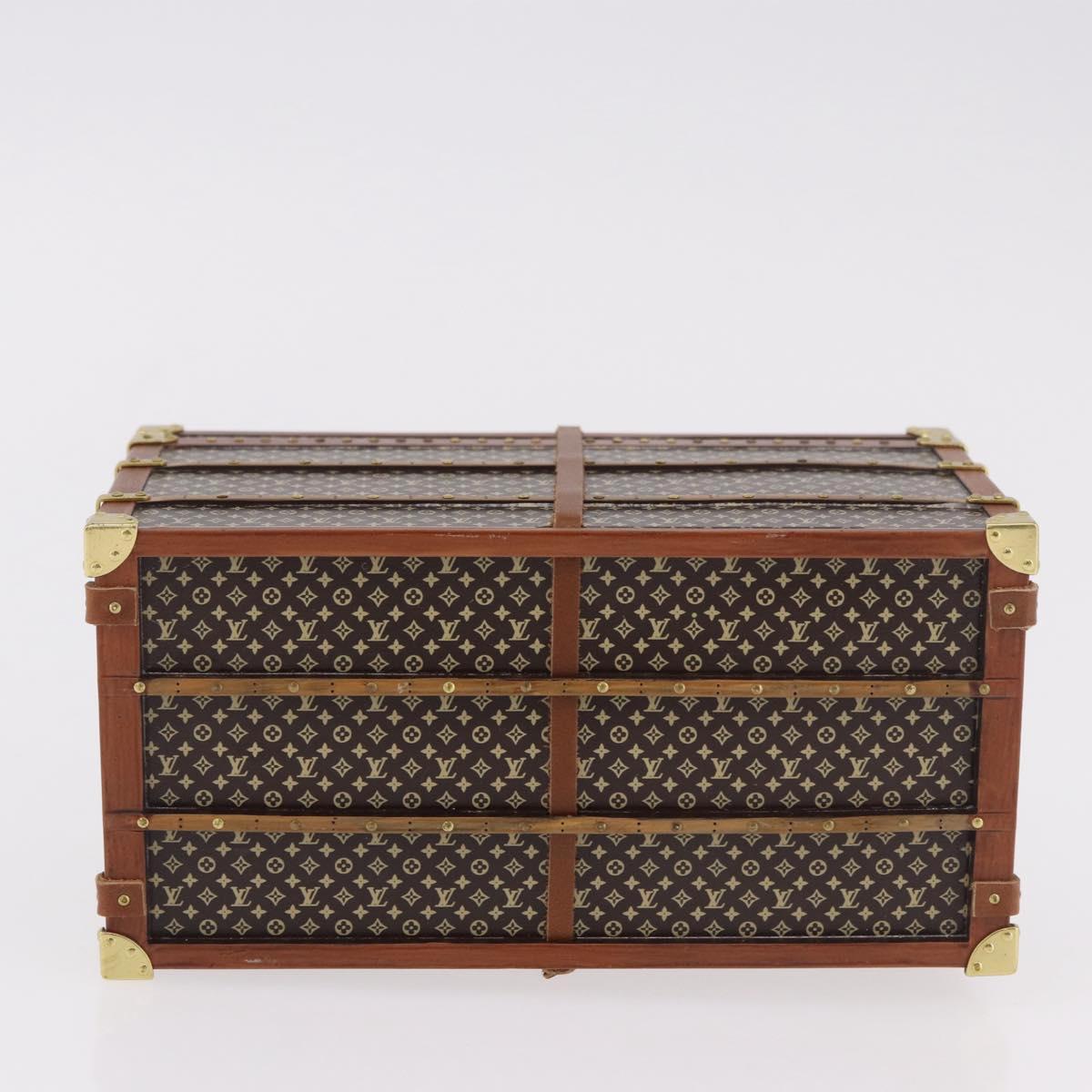 LOUIS VUITTON Miss France Paper Weight Brown M99408 LV Auth ep14897A