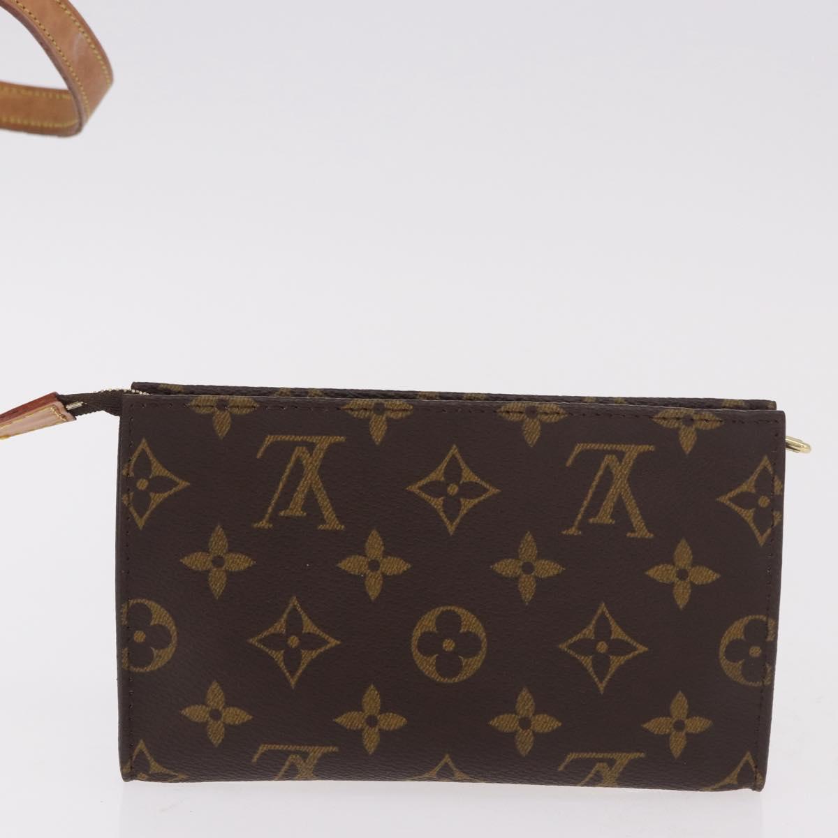 LOUIS VUITTON Monogram Bucket PM Shoulder Bag M42238 LV Auth ep14899V