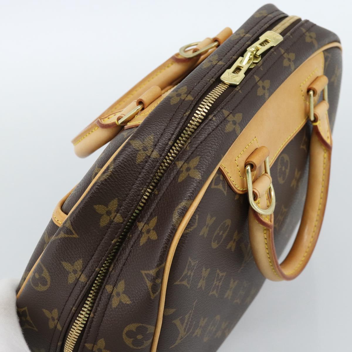 LOUIS VUITTON Monogram Trouville Hand Bag M42228 LV Auth ep14907V