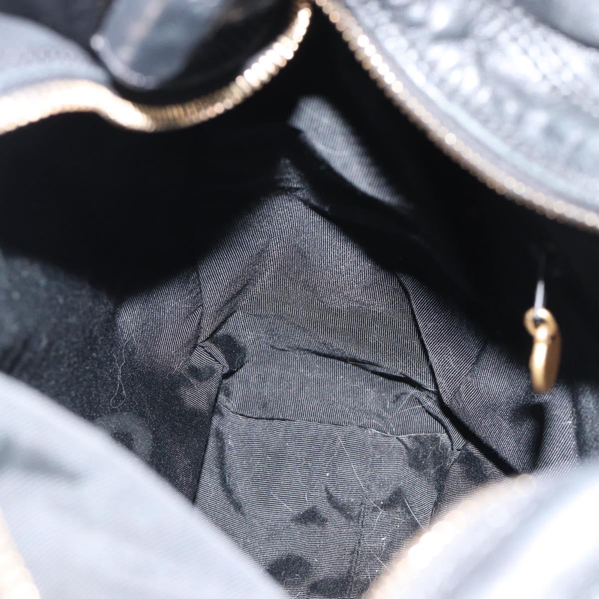CHANEL Shoulder Bag Calf Skin Black CC Auth ep14908SAV