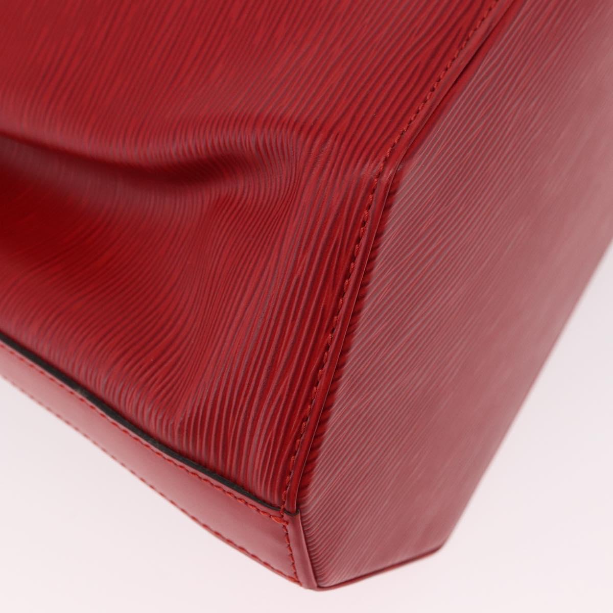LOUIS VUITTON Epi Sac Depaule GM Shoulder Bag Red M80197 LV Auth ep14911A