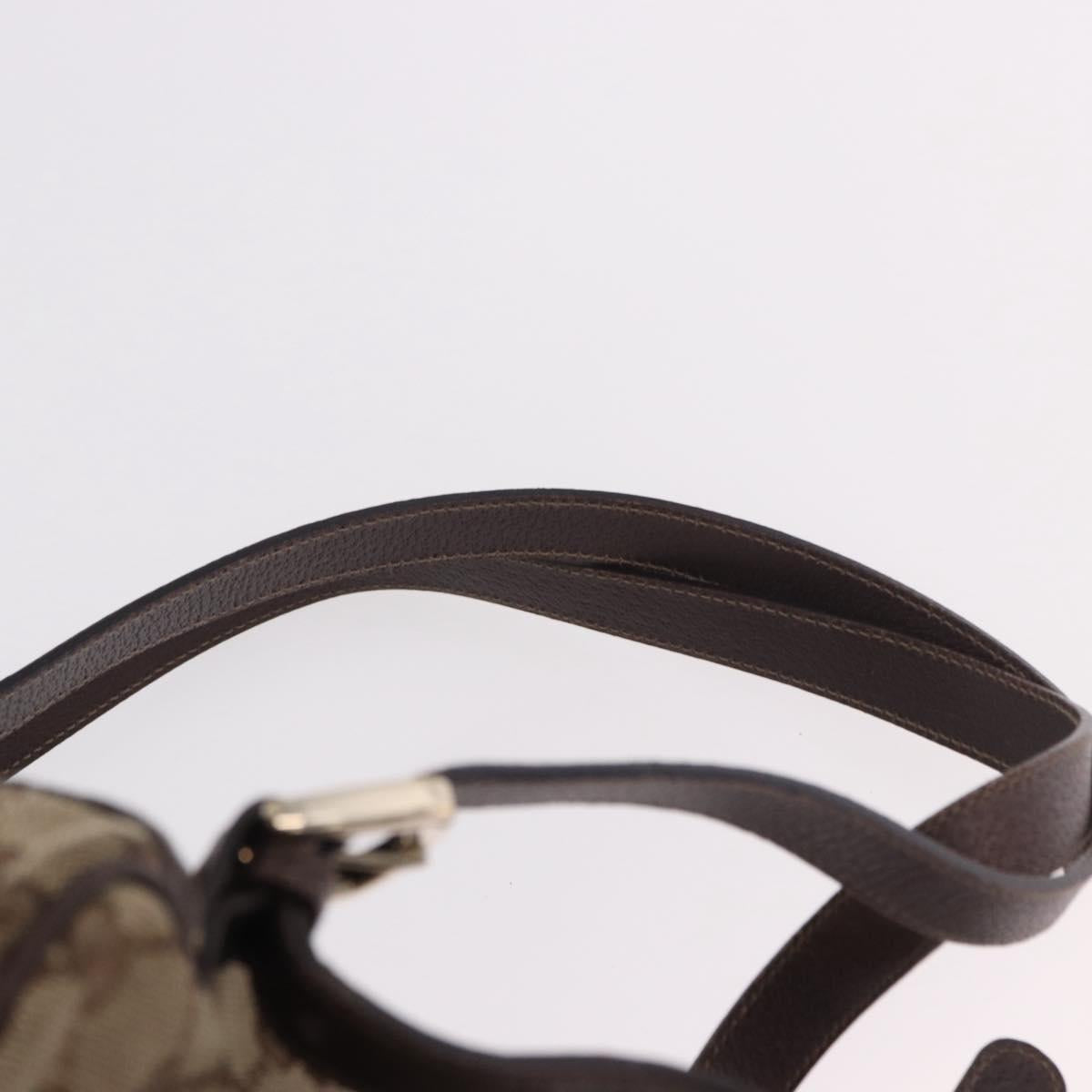 GUCCI GG Canvas Backpack Beige Gold 141642 Auth ep14925A