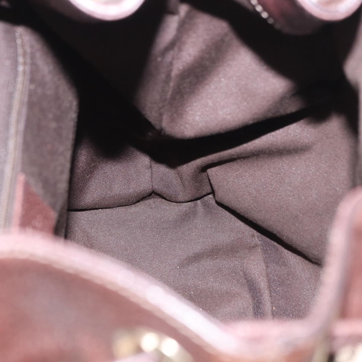 GUCCI GG Canvas Backpack Beige Gold 141642 Auth ep14925A