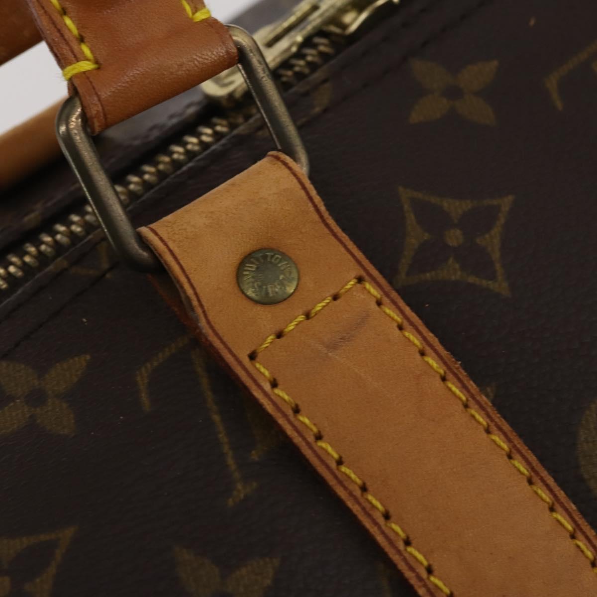 LOUIS VUITTON Monogram Keepall Bandouliere 60 Boston Bag M41412 LV Auth ep14932