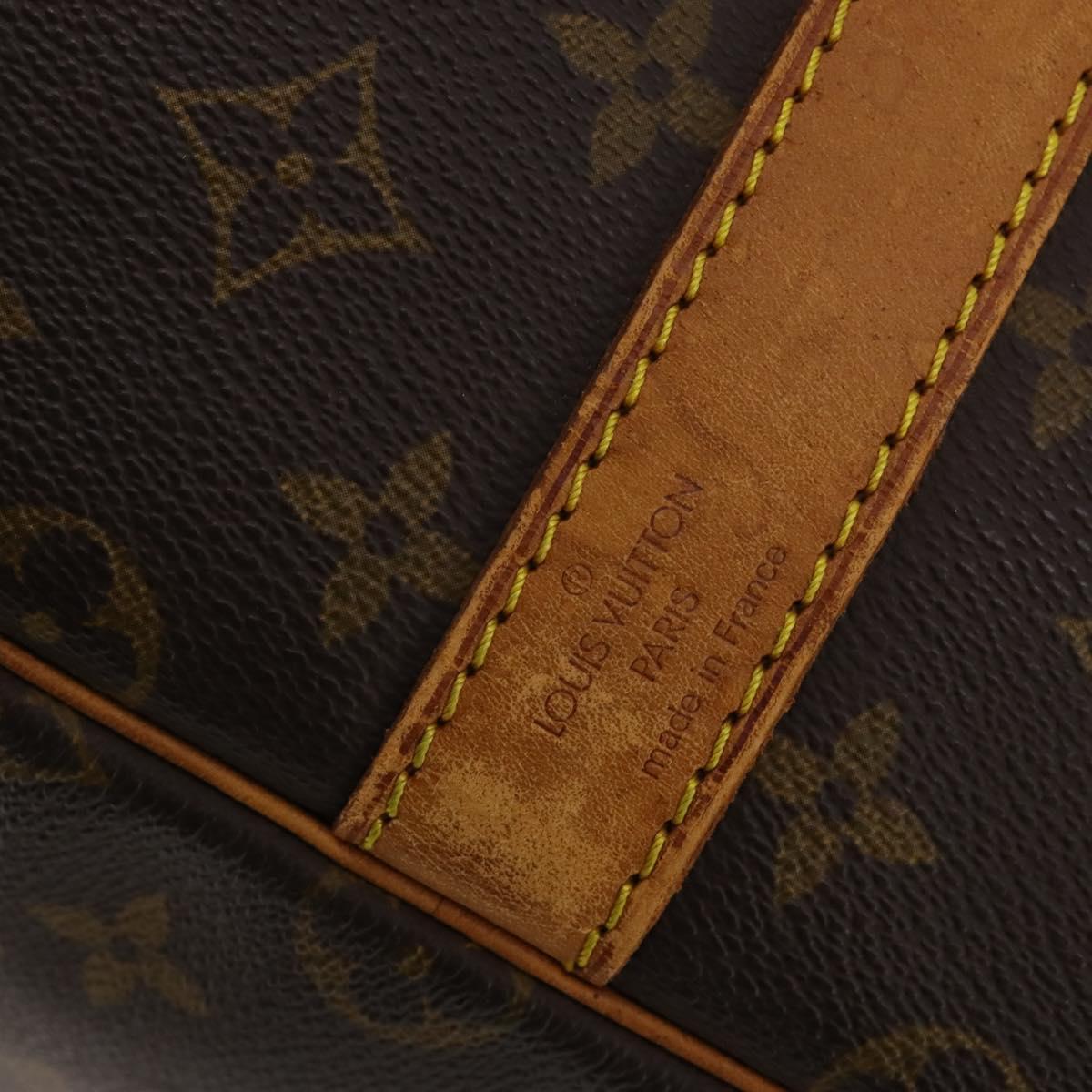 LOUIS VUITTON Monogram Keepall Bandouliere 60 Boston Bag M41412 LV Auth ep14932