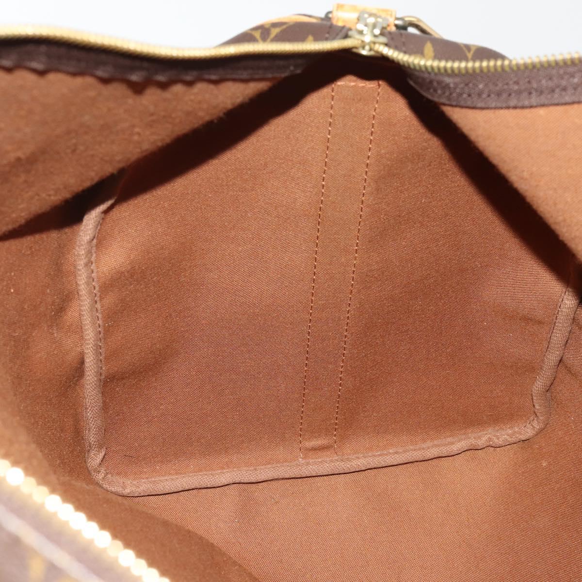 LOUIS VUITTON Monogram Keepall Bandouliere 60 Boston Bag M41412 LV Auth ep14932
