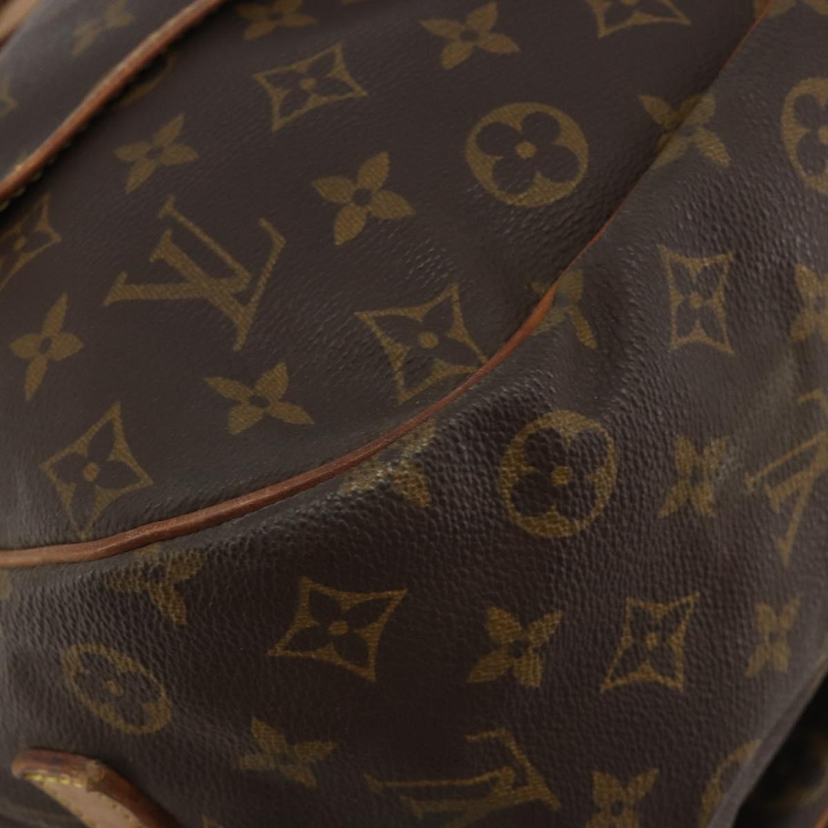 LOUIS VUITTON Monogram Saumur 35 Shoulder Bag M42254 LV Auth ep14937