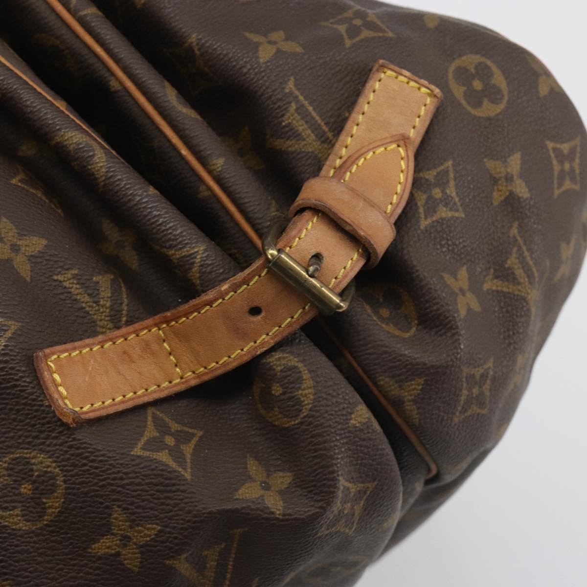 LOUIS VUITTON Monogram Saumur 35 Shoulder Bag M42254 LV Auth ep14937