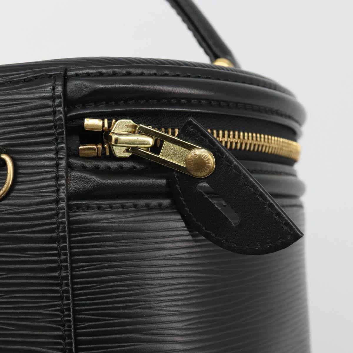 LOUIS VUITTON Epi Cannes Hand Bag Black M48032 LV Auth ep14943A