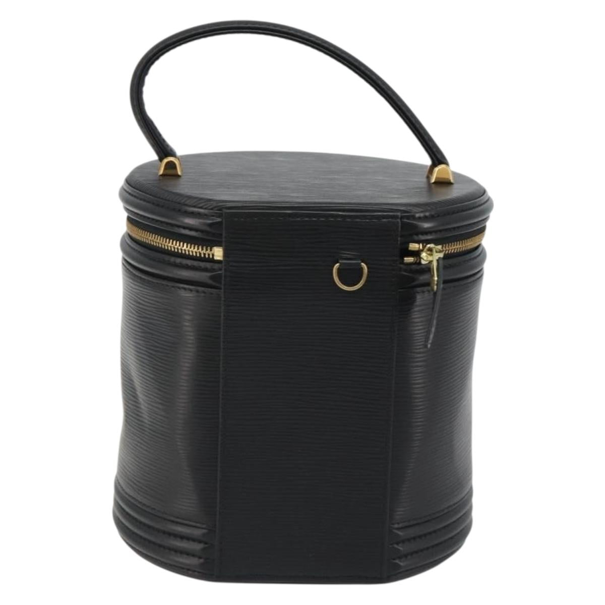 LOUIS VUITTON Epi Cannes Hand Bag Black M48032 LV Auth ep14943A