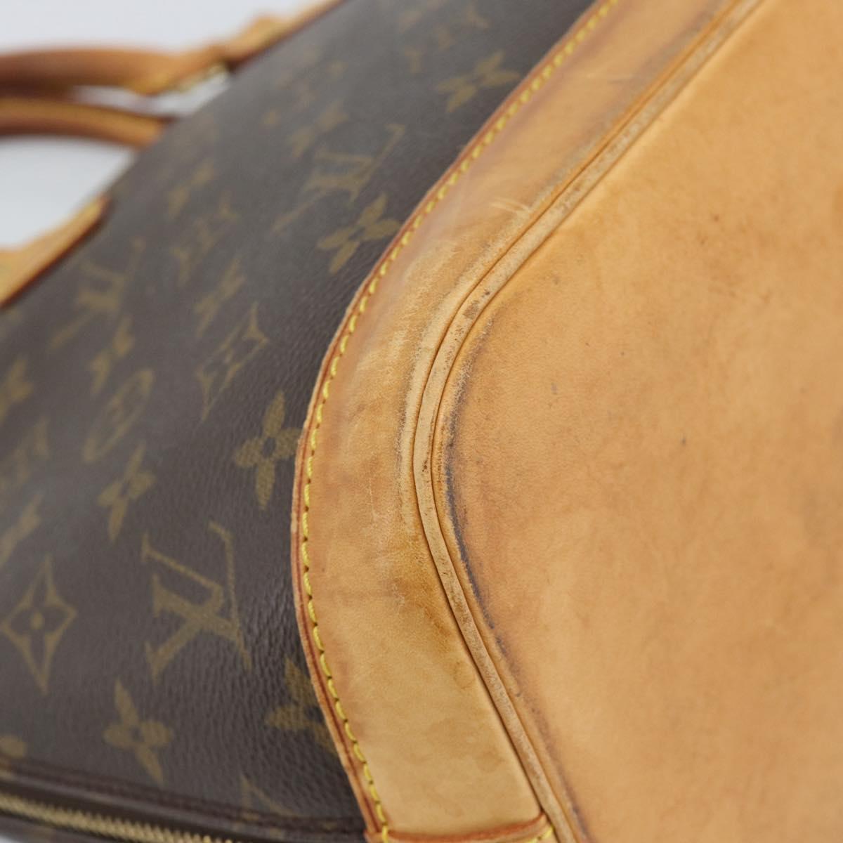 LOUIS VUITTON Monogram Alma Hand Bag M51130 LV Auth ep14946