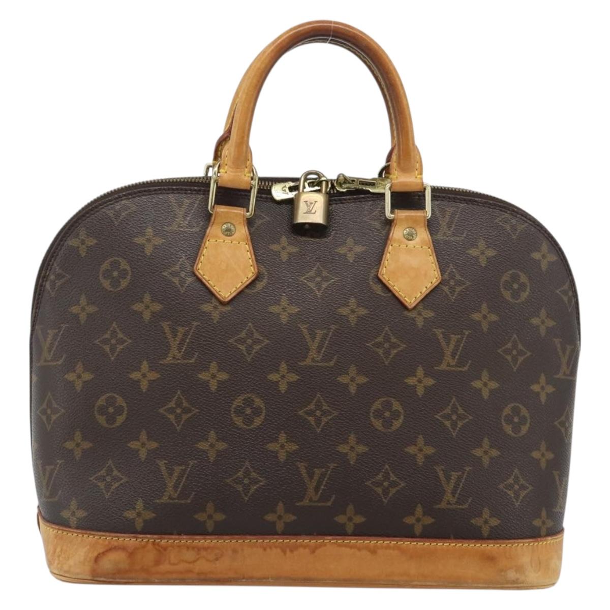 LOUIS VUITTON Monogram Alma Hand Bag M51130 LV Auth ep14946