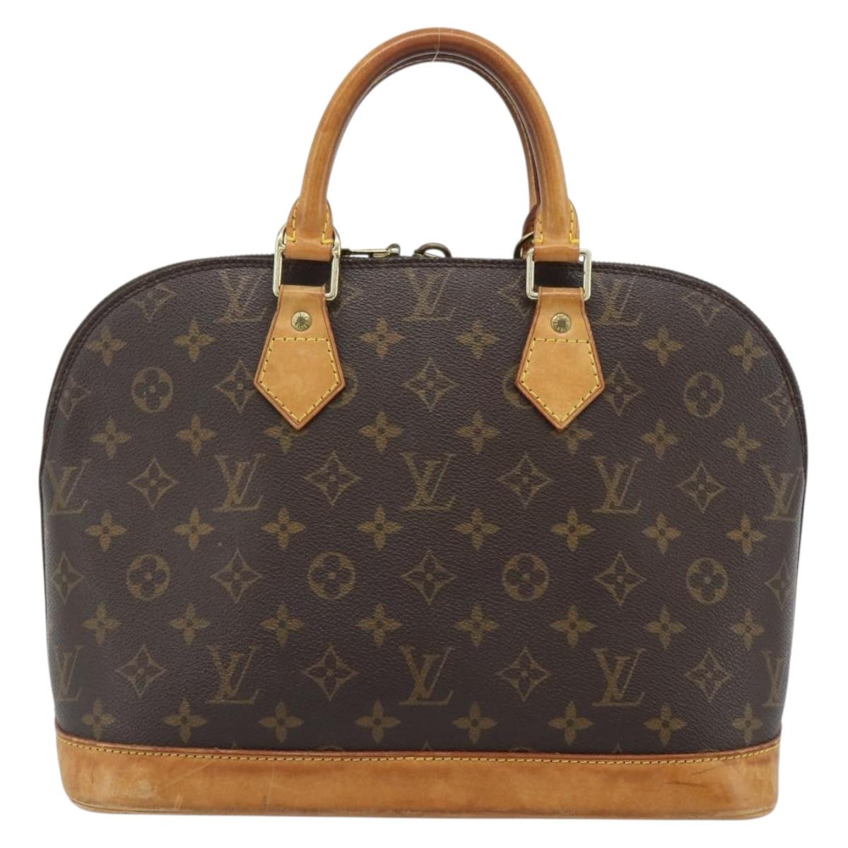 LOUIS VUITTON Monogram Alma Hand Bag M51130 LV Auth ep14946